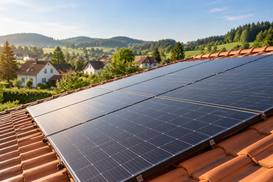 KI-generiertes Symbolbild zum Thema solar